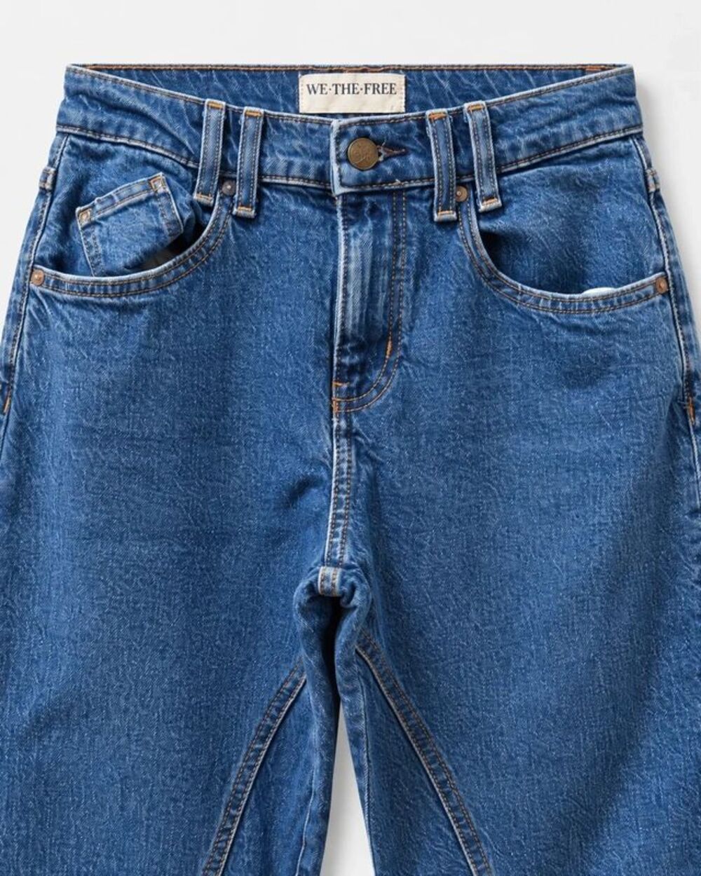 Free People We The Free Risk Taker Jeans 26 Be Bold Raw Hem - Picture 3 of 6